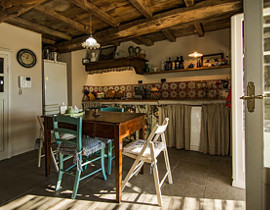 Zona soggiorno - Cucina e Sala Colazione - Casa Vacanze Garfagnana - Lucca